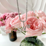Iced Initial Necklace - camillaboutiqueshop