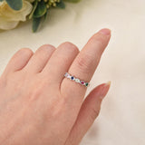 1-6 BIRTHSTONES XOXO RING