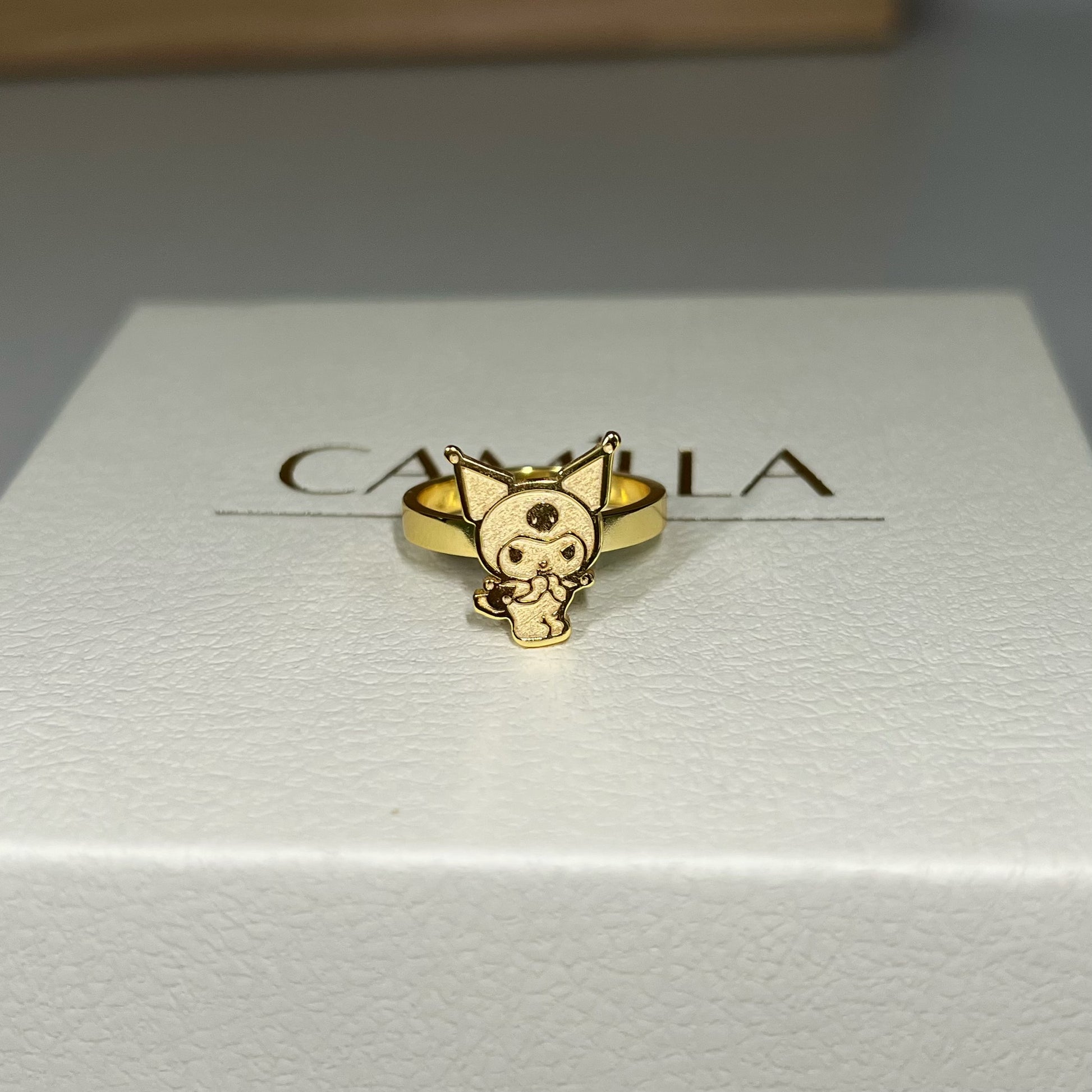 Kuromi Sterling Silver Ring - Camillaboutiqueshop