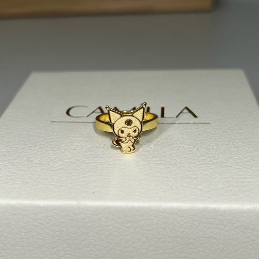 Kuromi Sterling Silver Ring - Camillaboutiqueshop