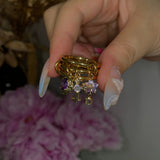 Flower Charm Ring - camillaboutiqueshop