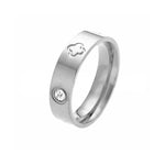 Love Clover Band Ring - camillaboutiqueshop