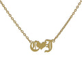 Love Forever Two Initial Necklace - Camillaboutiqueshop