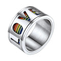 LOVE IS LOVE SPINNER RING - Camillaboutiqueshop