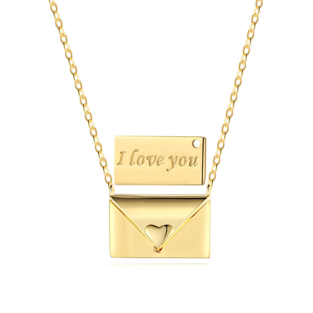 Buy Jewelry Gifts for Women, 100 Languages I Love You Necklace- Rose Gold  Projection Memory Necklace Gift for Her Online at desertcartINDIA