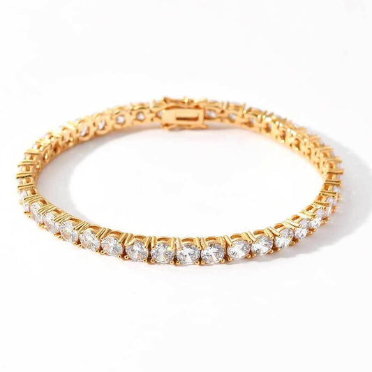 Luxe Tennis Bracelet - Sterling Silver - Camillaboutiqueshop