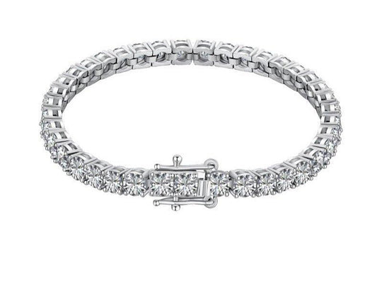 Luxe Tennis Bracelet - Sterling Silver - Camillaboutiqueshop