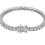 Luxe Tennis Bracelet Sterling Silver - camillaboutiqueshop