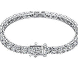 Luxe Tennis Bracelet Sterling Silver - camillaboutiqueshop