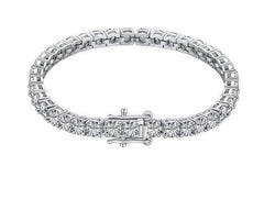 Luxe Tennis Bracelet Sterling Silver - camillaboutiqueshop