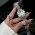 Luxury Vintage Round Diamond Watch - Camillaboutiqueshop