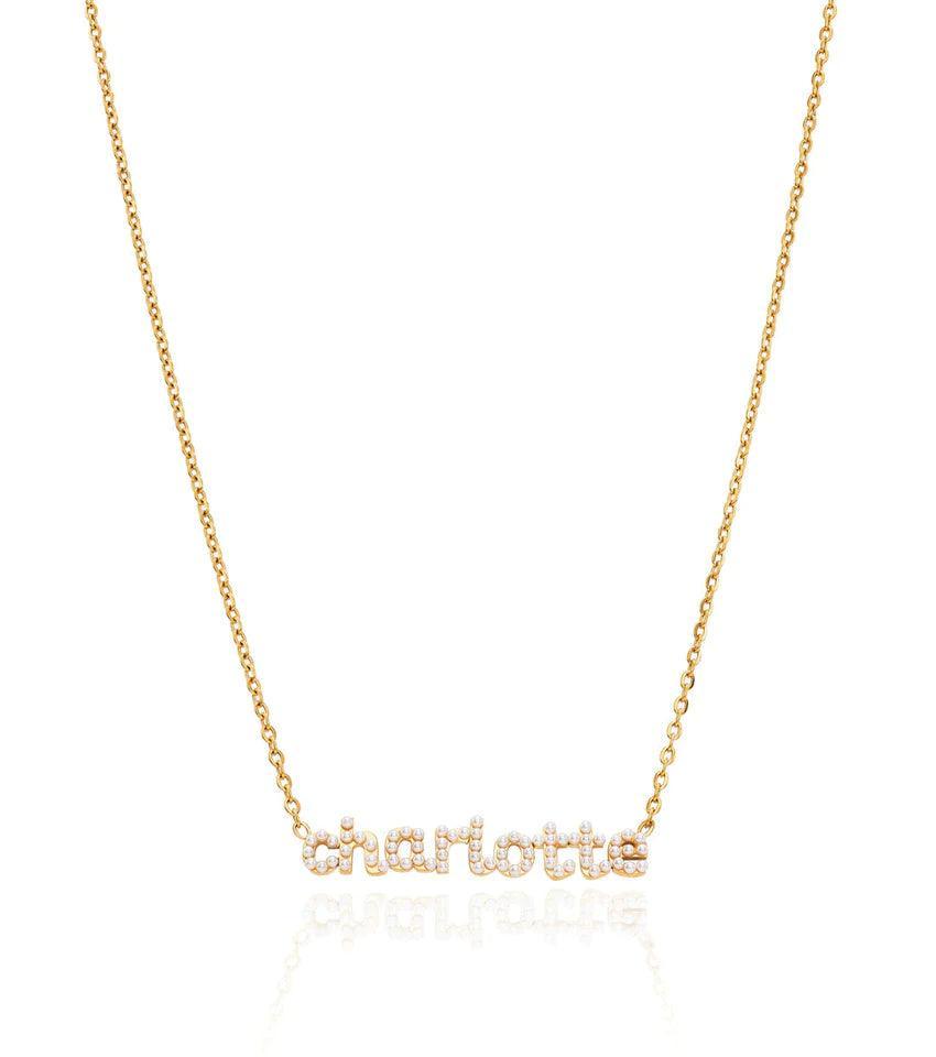 Mini Pearl Name Necklace - camillaboutiqueshop