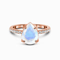 Moonstone Ring - Pear - Camillaboutiqueco