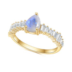 Moonstone Ring - Pear - camillaboutiqueshop