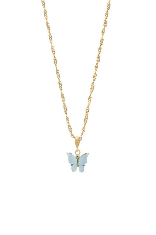 Pearl Butterfly Necklace - Camillaboutiqueco