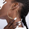Personalized Name Hoop Earrings - Camillaboutiqueco camillaboutiqueshop.com