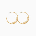 Personalized Name Hoop Earrings - Camillaboutiqueshop