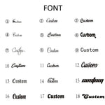 Personalized Name Hoop Earrings - camillaboutiqueshop