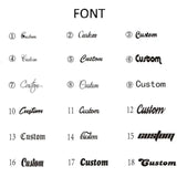 Personalized Name Hoop Earrings - camillaboutiqueshop