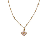 Initial Clover Necklace -camillaboutiqueshop