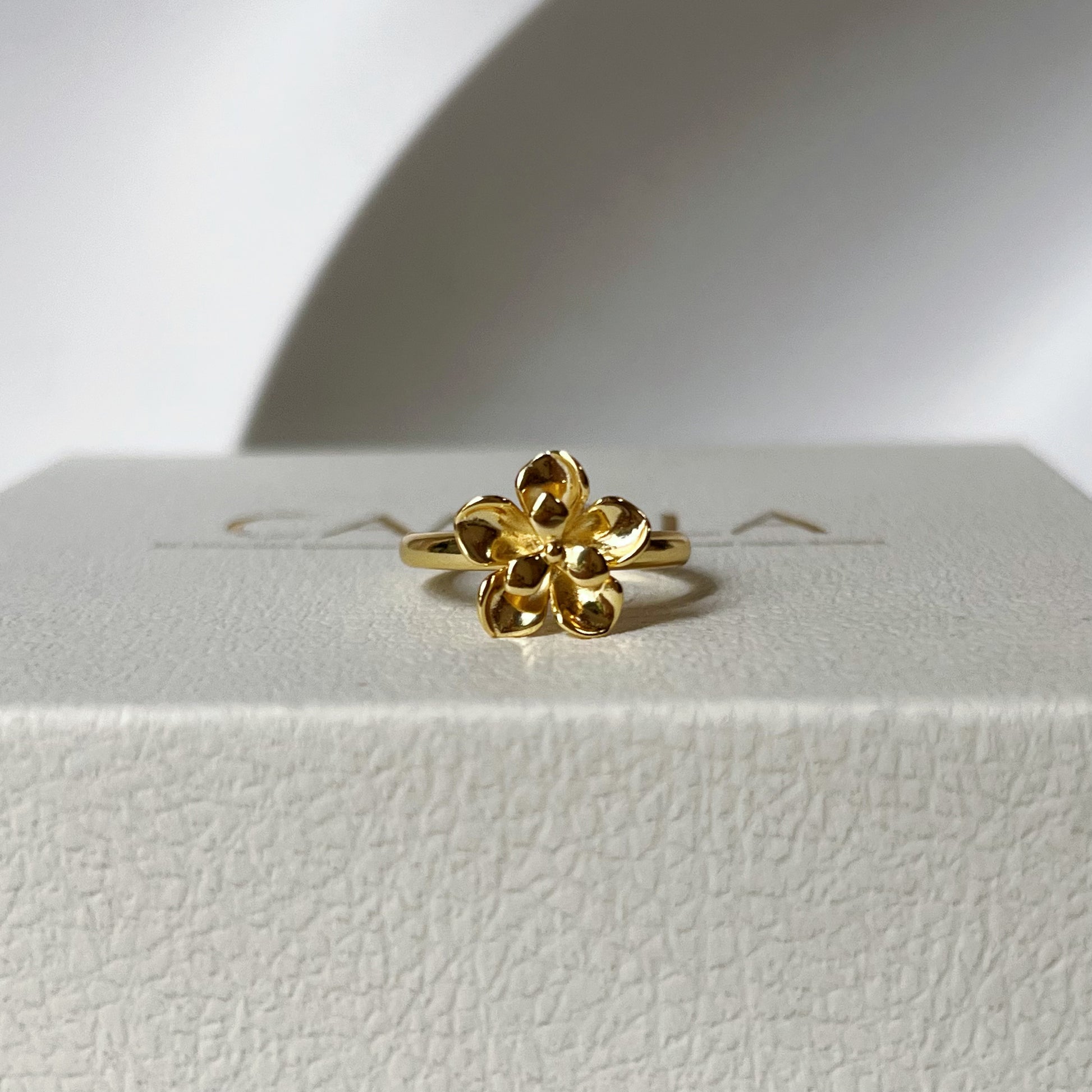 Plumeria Flower Ring - Camillaboutiqueshop