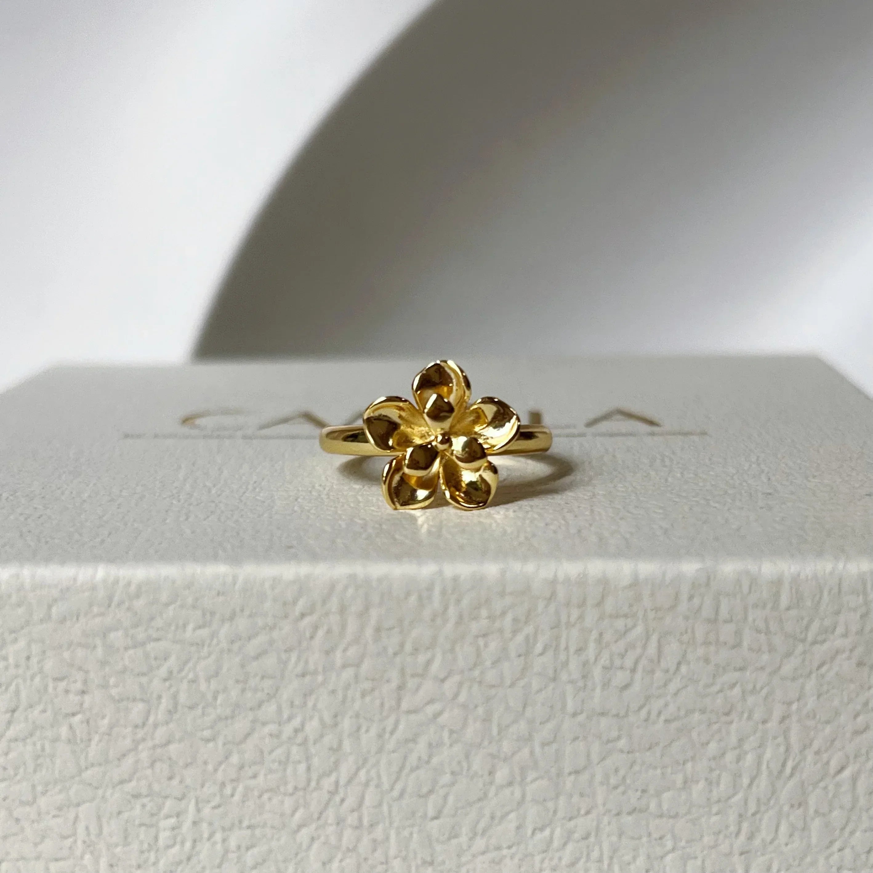 Plumeria Flower Ring