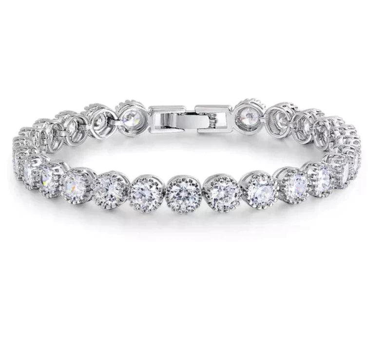 Rebecca Silver Plated Bracelet - Camillaboutiqueshop