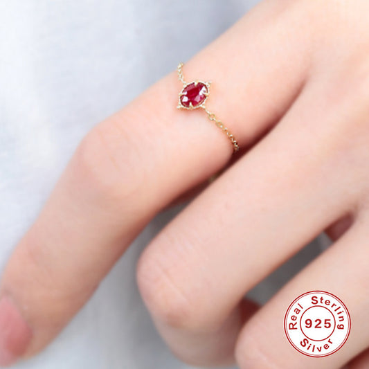 Ruby Adjustable Chain Rings