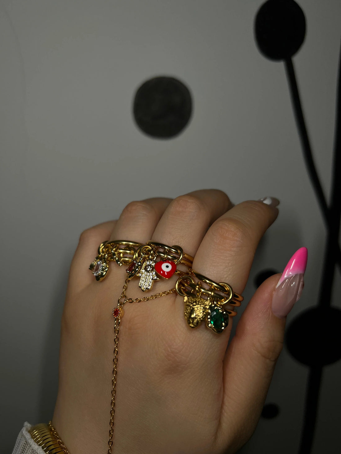 Ruby Evil Charm Ring - Camillaboutiqueshop