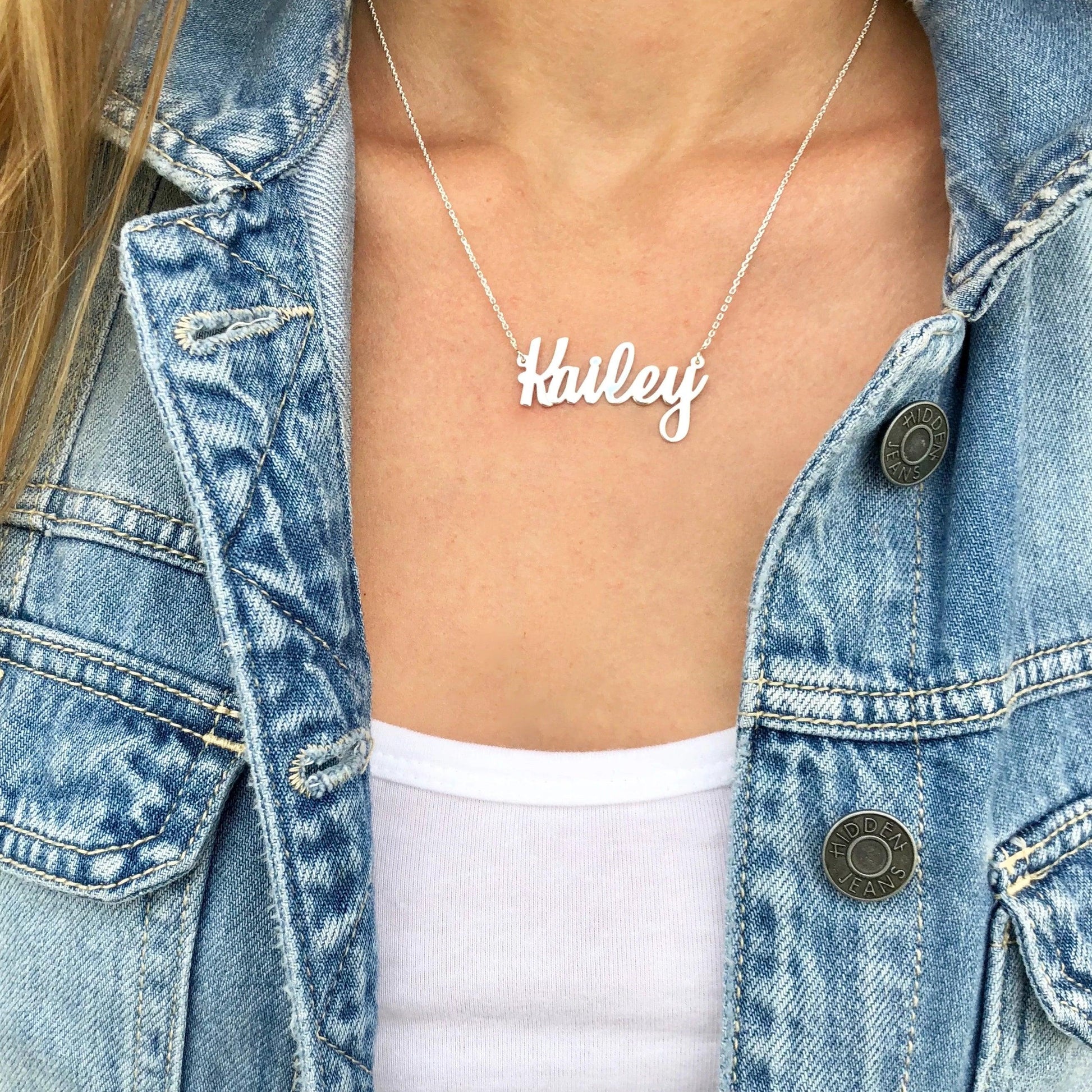 Script Name Necklace - Camillaboutiqueshop