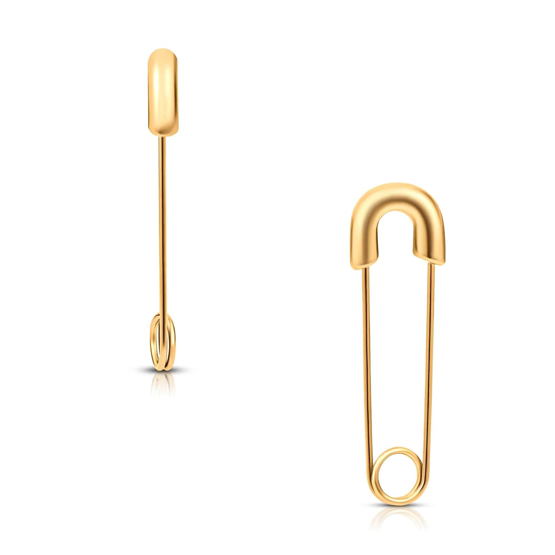 Sia Safety Pin Earrings - Camillaboutiqueshop