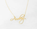 Signature Script Nameplate Necklace - Camillaboutiqueshop