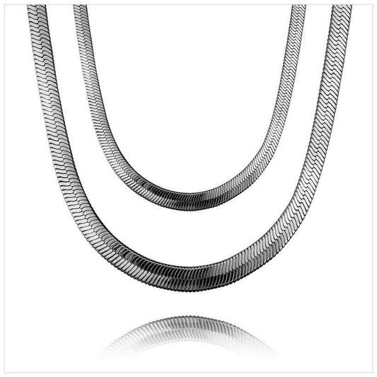 Herringbone Chain Necklace - Camillaboutiqueco camillaboutiqueshop.com