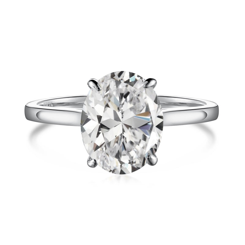 Ultimate guide to oval cut engagement rings - Shining Diamonds