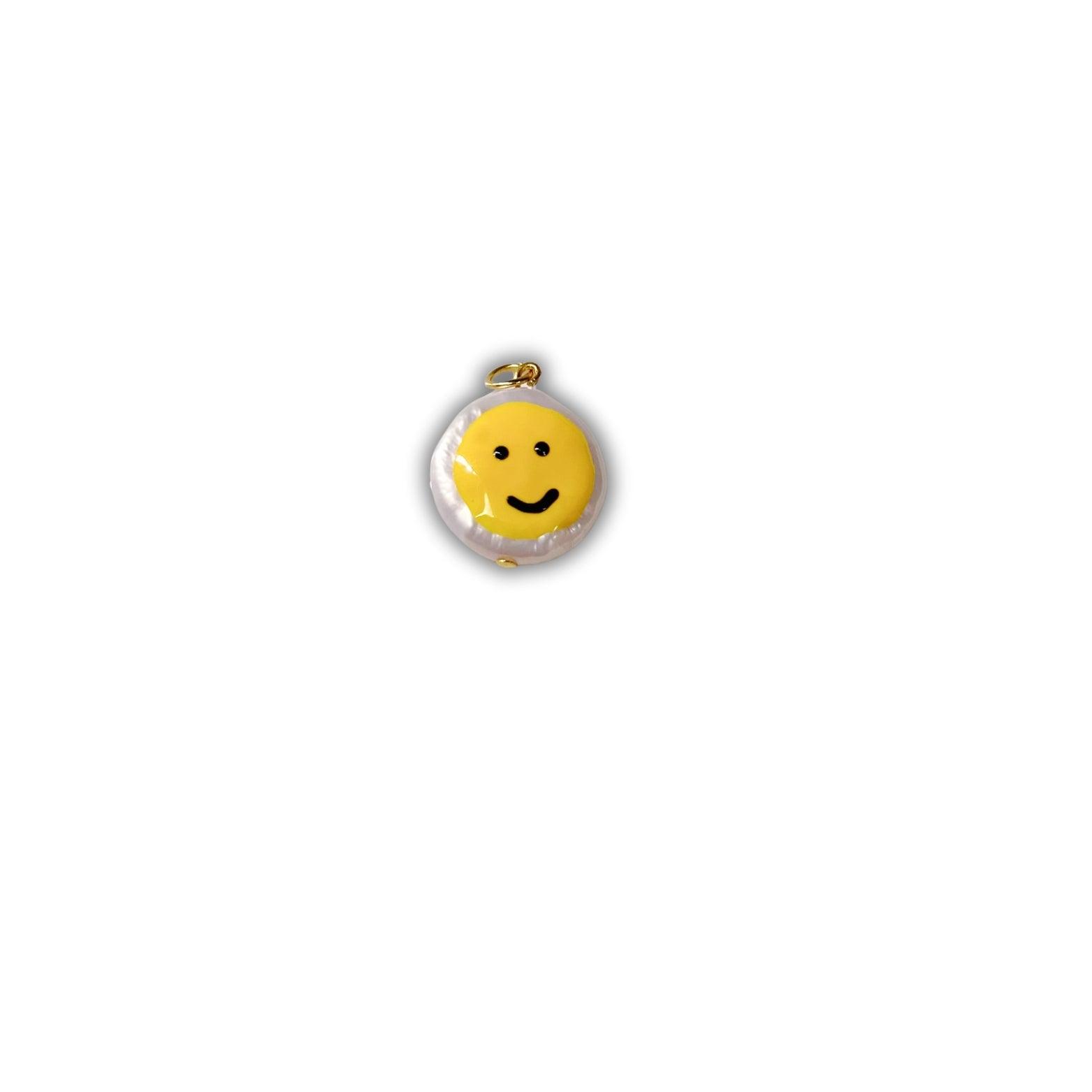 Smile Face Pearl Charm - Camillaboutiqueshop