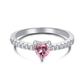 Solitaire Heart CZ Ring - Camillaboutiqueshop