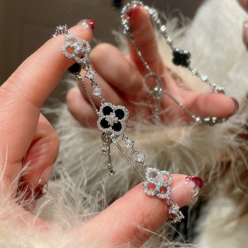 Sparkle Clover Bracelet - Camillaboutiqueshop