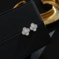 Sparkle Sakura Clover Earrings - Camillaboutiqueshop