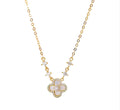 Sparkle Sakura Clover Necklace - Camillaboutiqueshop