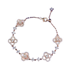 Sparkle Clover Bracelet -camillaboutiqueshop