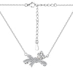 Sterling Silver Bow Necklace - camillaboutiqueshop