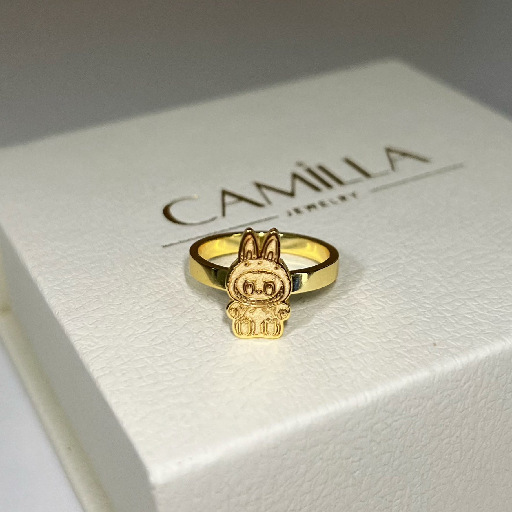Sterling silver Labubu Ring - Camillaboutiqueshop
