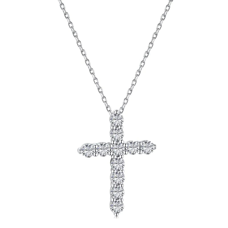 Sterling Silver Mini Cross Pendant Necklace - Camillaboutiqueco camillaboutiqueshop.com