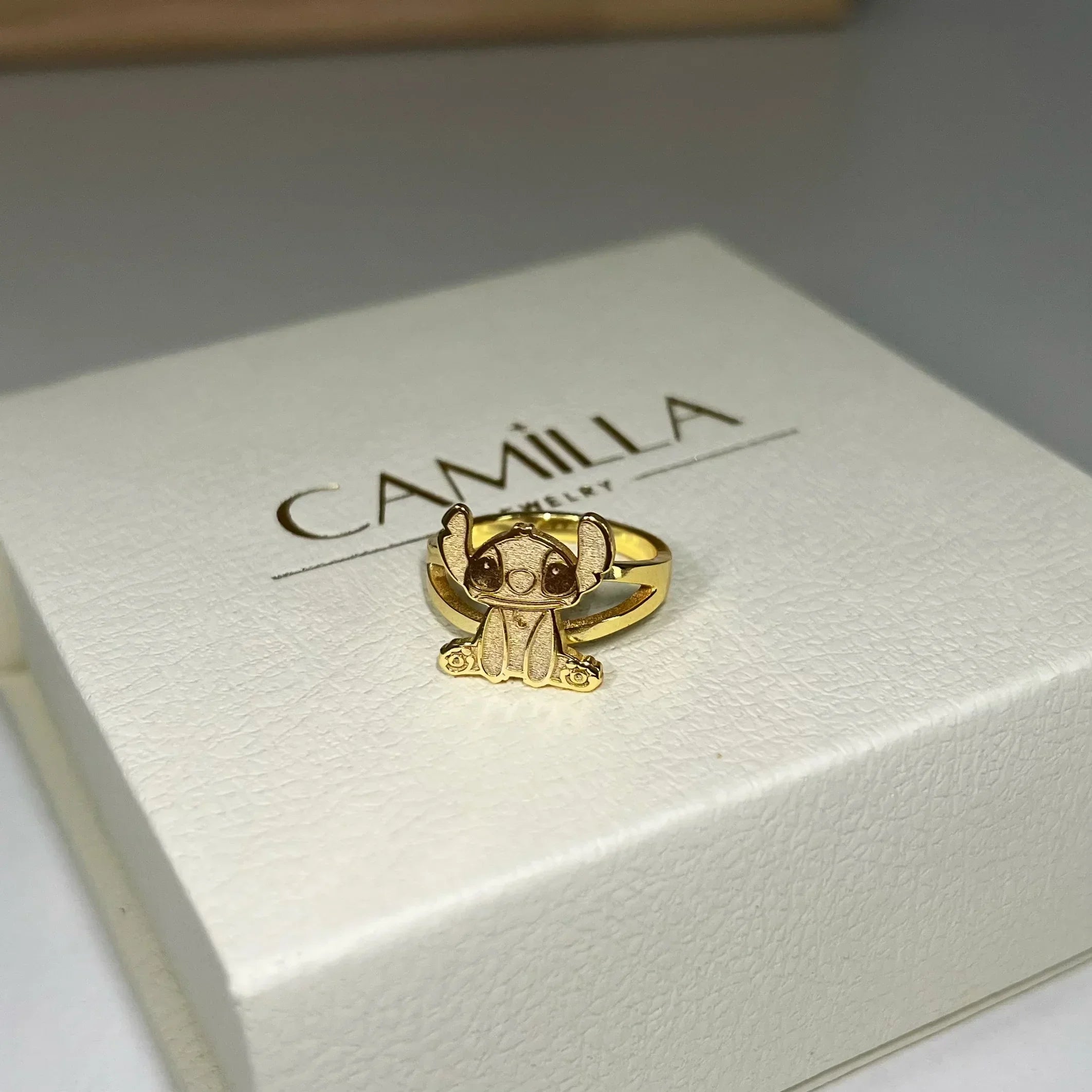 Stitch Sterling Silver Ring - Camillaboutiqueshop