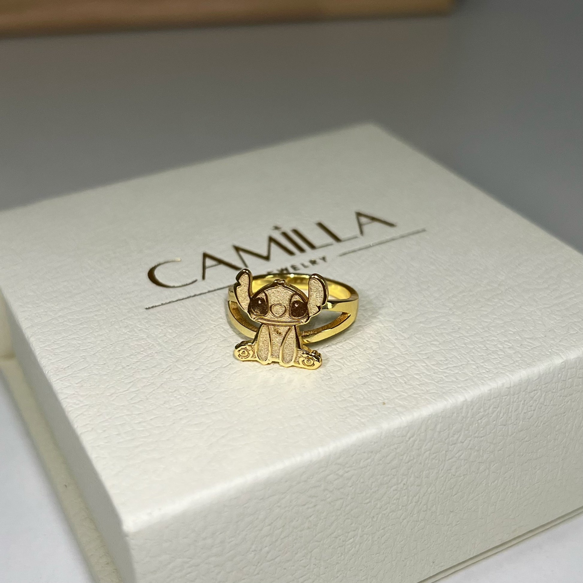 Stitch Sterling Silver Ring - Camillaboutiqueshop