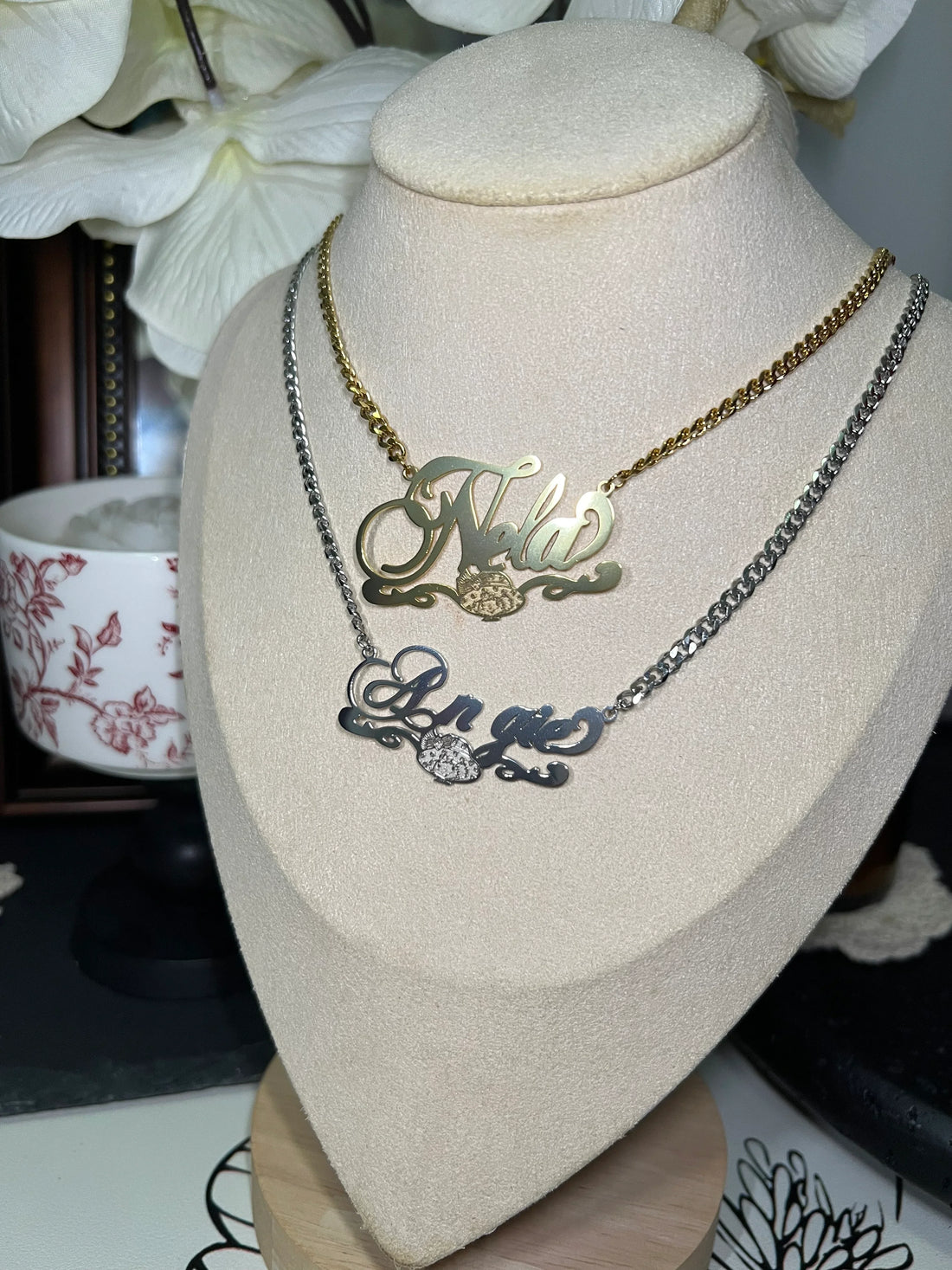 Strawberry Shortcake Custom Name Pendant Necklace - Camillaboutiqueshop