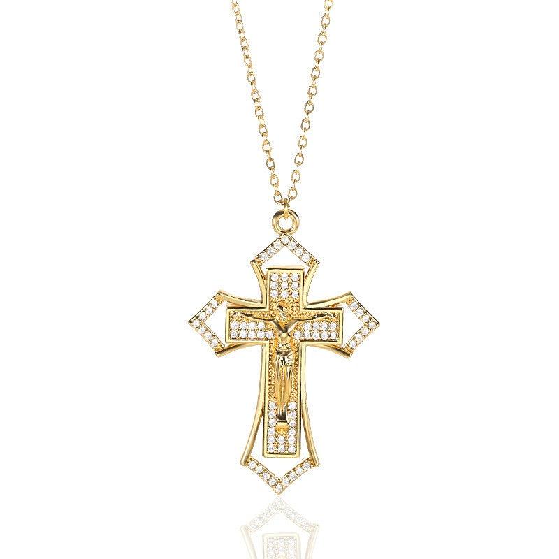 The Croix Pendant Necklace - Camillaboutiqueco camillaboutiqueshop.com
