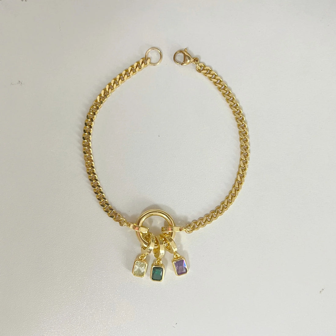 Three Birthstone Bracelet - Camillaboutiqueshop