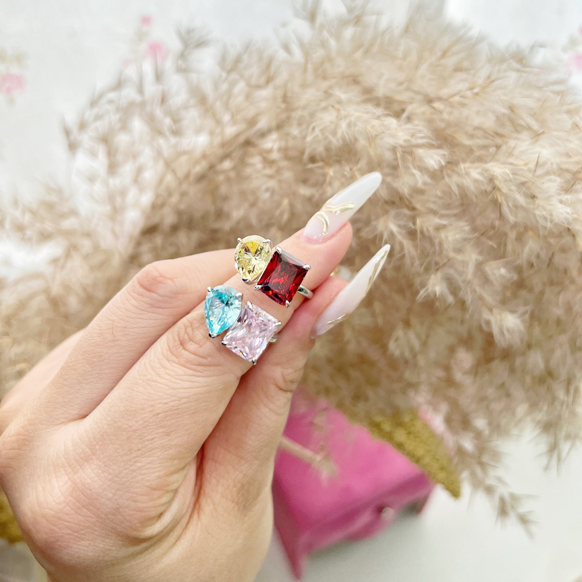 Toi et Moi Birth Month Ring - Camillaboutiqueshop