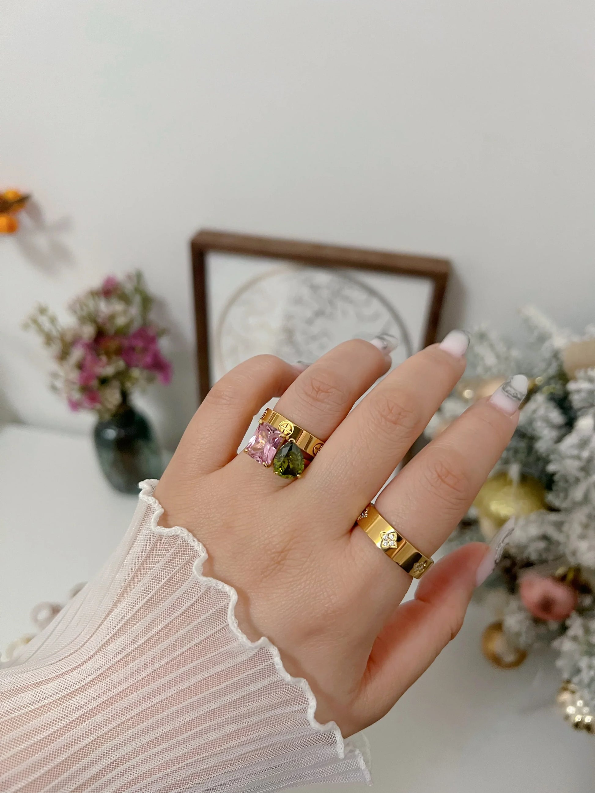 Toi Et Moi Birthstone Ring - Camillaboutiqueshop